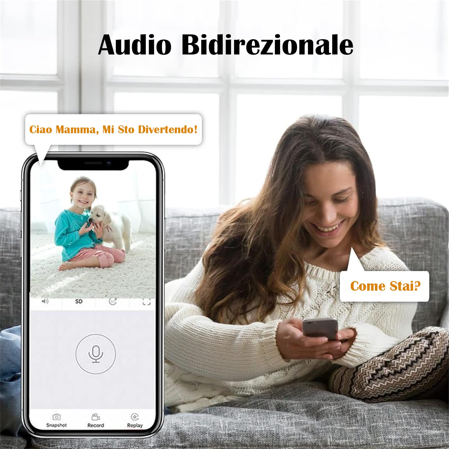 Telecamera Di Sicurezza Wireless Pannello Solare, Telecamera Di Sicurezza Solare Per La Sicurezza Domestica, Audio Bidirezionale, Rilevamento Umano Intelligente, Configurazione Semplice, Telecamera Wi Fi