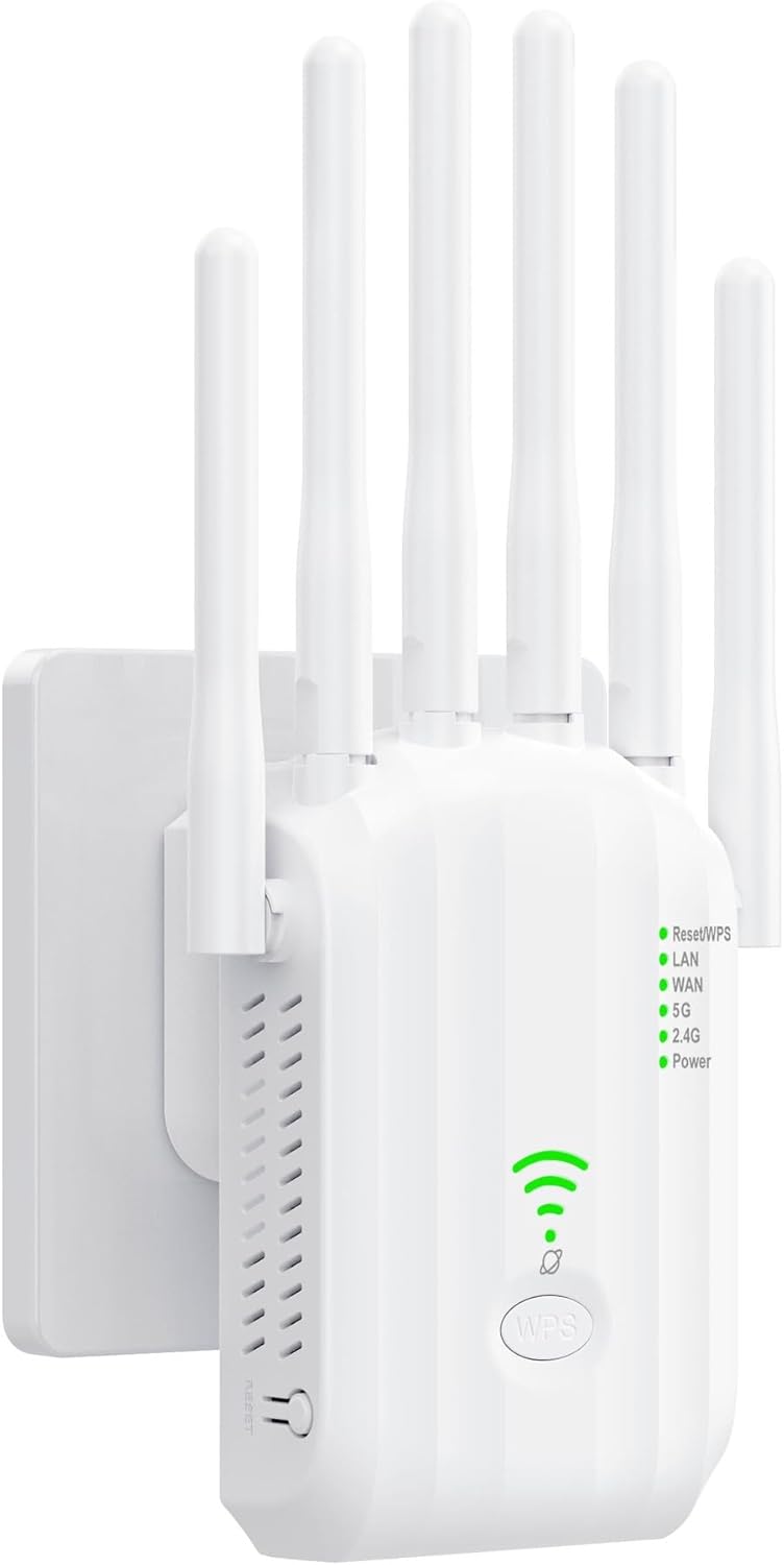 Repetor Wi-Fi de 1800M, 2,4 GHz și 5 GHz