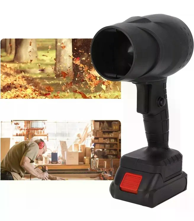 Soffiatore a Batteria Portatile 12.8V 1300mAh - Soffiatore Elettrico Ricaricabile Senza Fili Multifunzione per Foglie, Polvere, Casa, Garage, Giardino - Ricarica Cavo e Alimentatore Inclusi