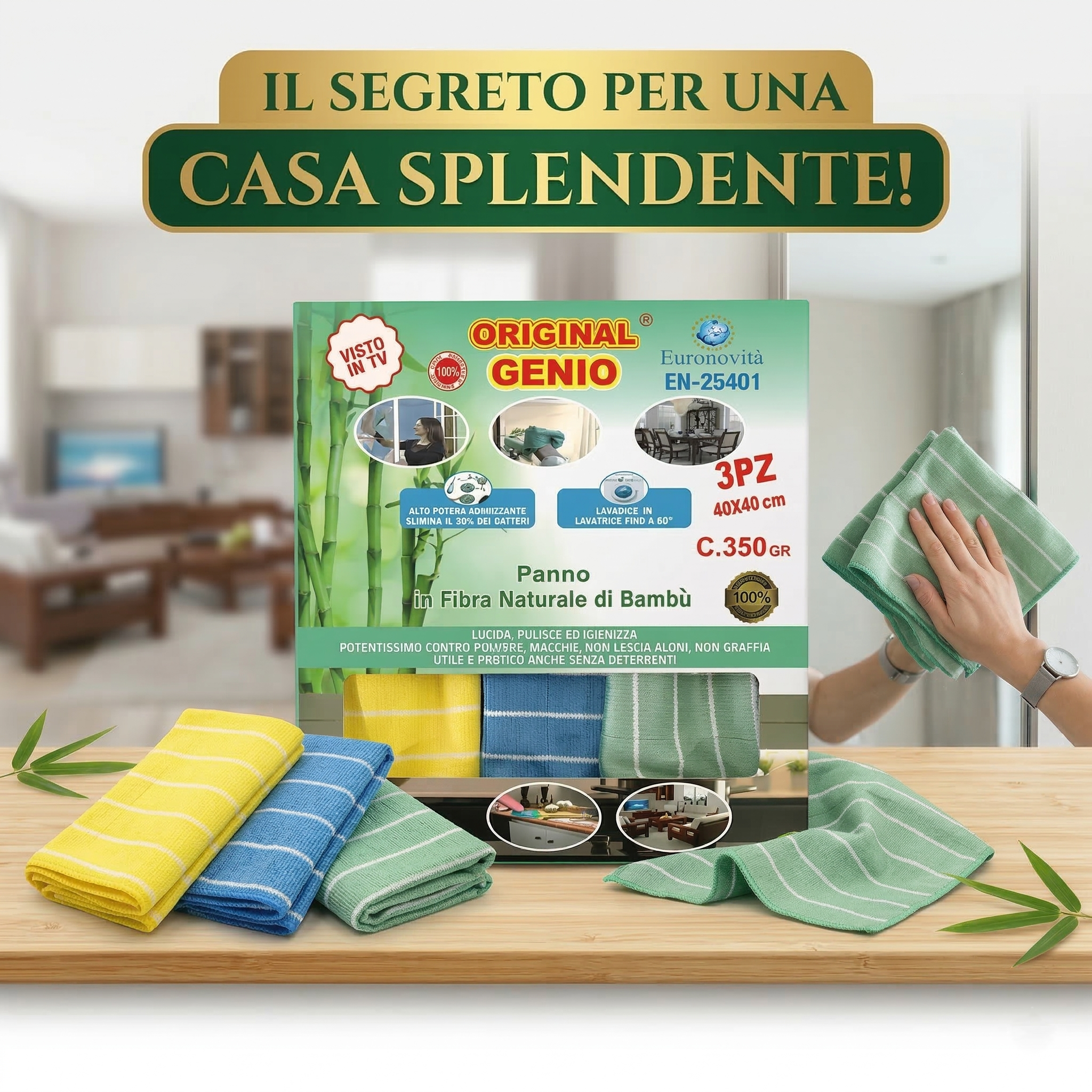 Fenix Bamboo Clean – Pulizia Naturale, Risultati Brillanti