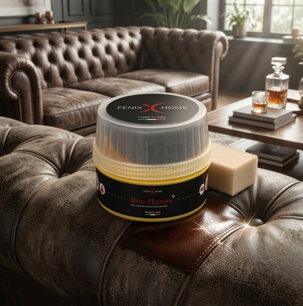Bee Honey – Cera d'Api Protettiva e Lucidante 250ml | Pelle, Cuoio, Legno e Mobili