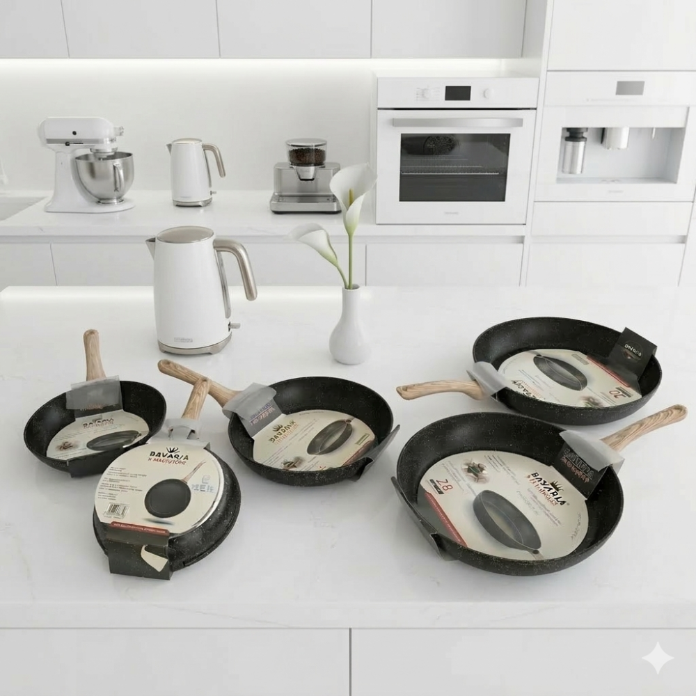 Set 5 Padelle – Rivestimento Cuore di Pietra