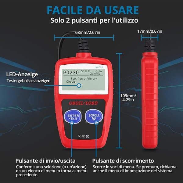 Pro Vehicle Battery Starter (Rechargeable), Emergency Booster Pack, Portable Car Starter