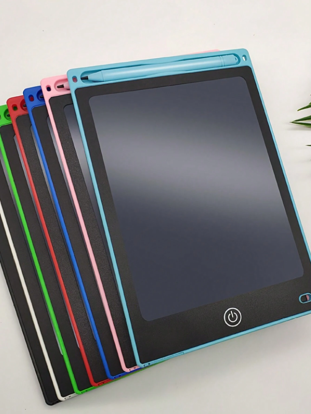 (2 Pezzi) Lavagna Digitale Educativa per Bambini LCD 12"