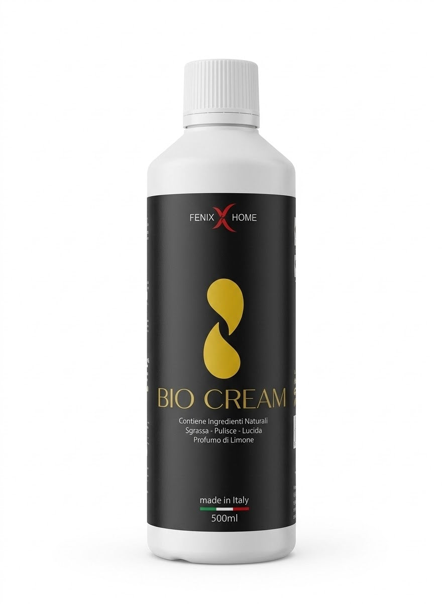 Bio Cream – Crema Detergente Multiuso al Limone | Induzione, Acciaio, Marmo e Bagno