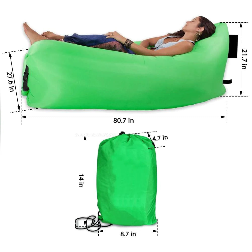 Inflatable air mattress