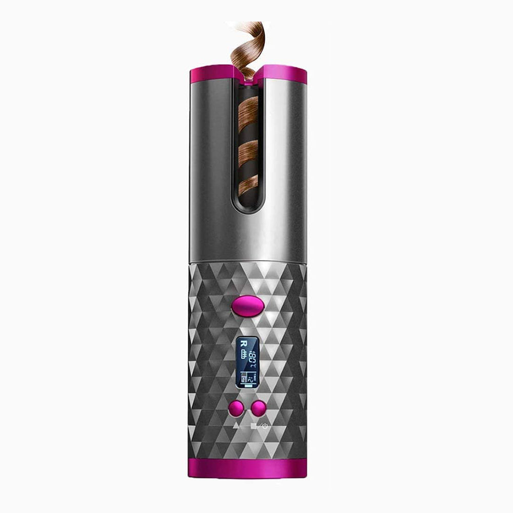 Automatic curl straightener