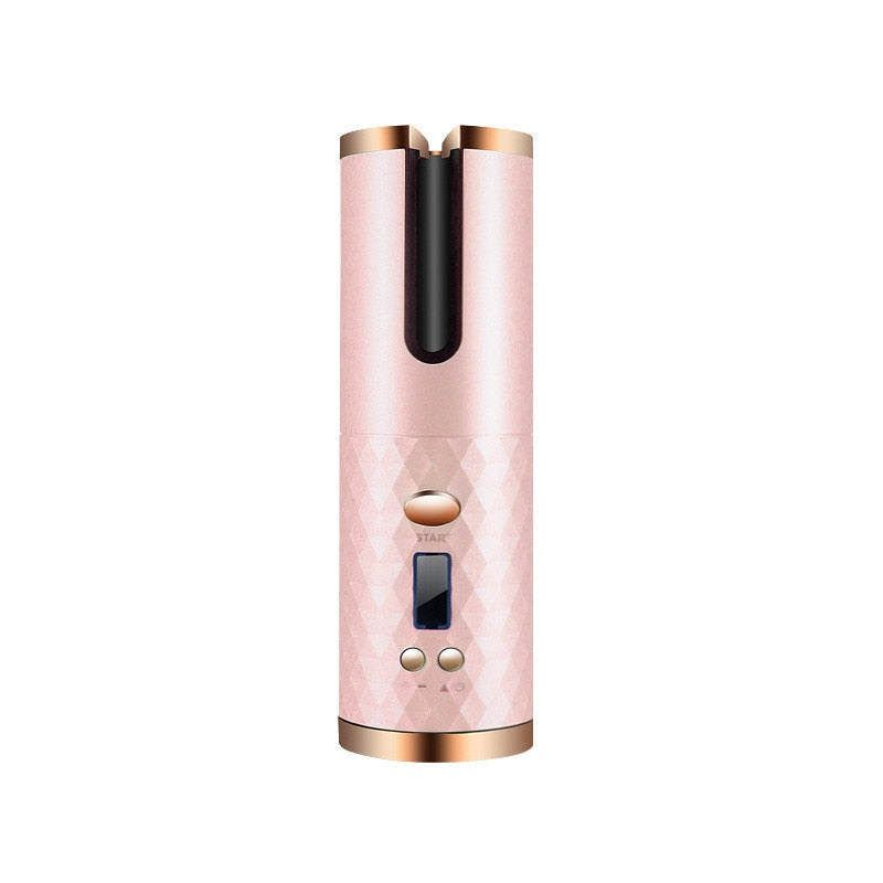 Automatic curl straightener
