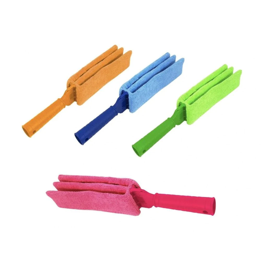 (2 Pieces) Microfibre Shutter Cleaning Brush