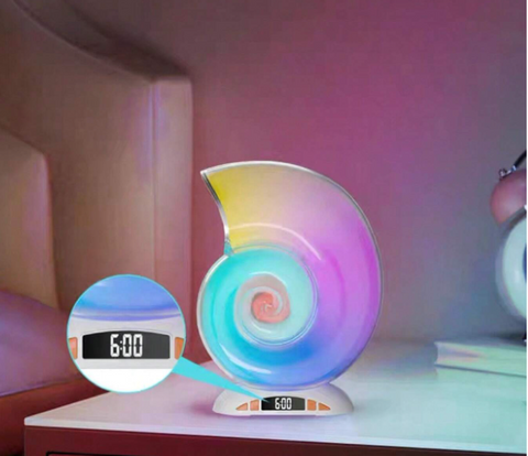 Bluetooth Shell Case, Lamp, Clock