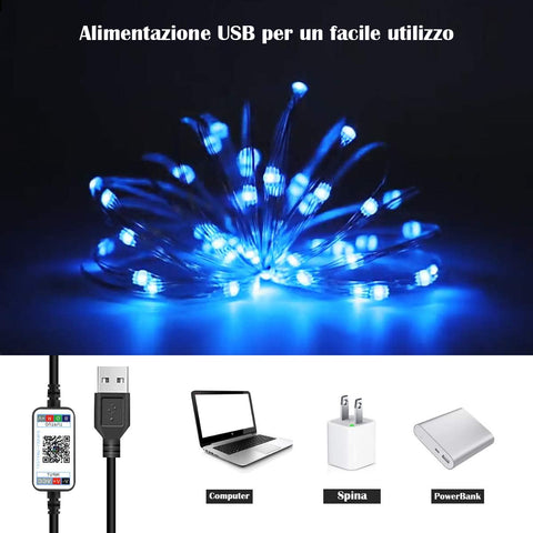 LED-Weihnachtsbaumlichter 10 Meter, LED-Schlafzimmer-Tik-Tok-Lichter, LED-Spielzimmer