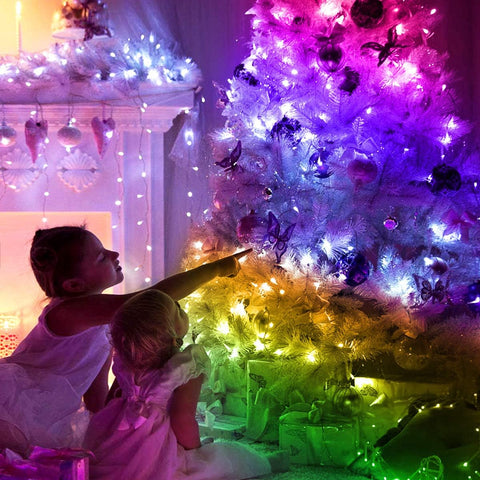 LED-Weihnachtsbaumlichter 10 Meter, LED-Schlafzimmer-Tik-Tok-Lichter, LED-Spielzimmer