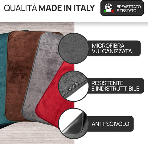 Tappeto Magico® - The Original Doormat for Indoor and Outdoor, Non-Slip, Machine Washable, Ultra Absorbent Carpet, Mats for the Bathroom, Kitchen, Home - Made in Italy