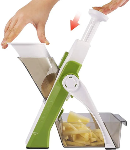 Samurai Original Pressure Mandolin 4 in 1, 4 in 1 Vegetable Cutter, Professional Slicer, Kitchen Chopper, Multifunction