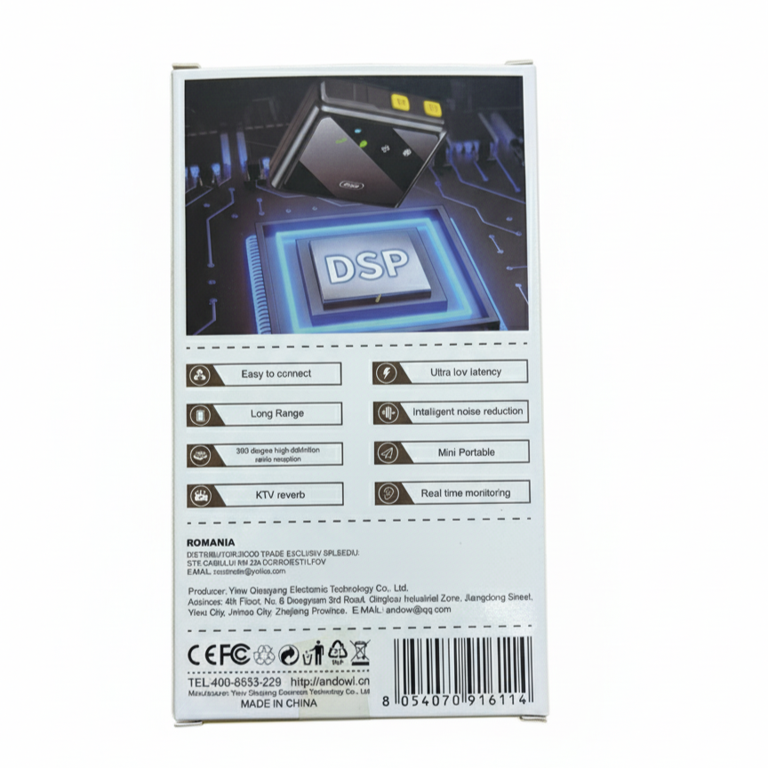 Microfono Wireless Tascabile Pro: Audio HD, Libertà Totale, Zero Rumori! 🌟