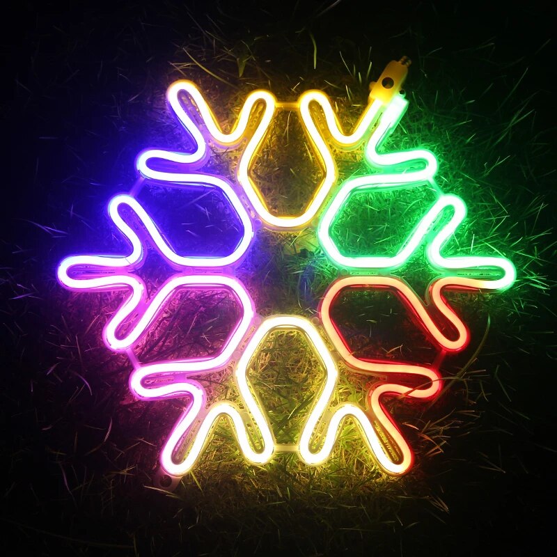 LED snowflake