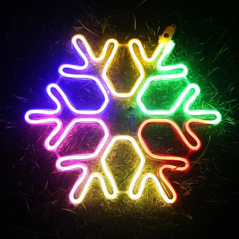 LED snowflake