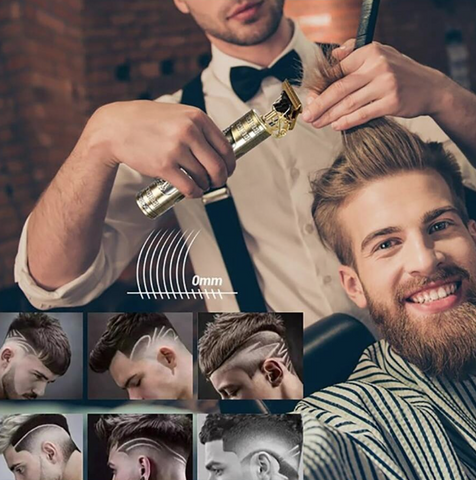 Professional Barber Electric Razor, With Rechargeable Battery 