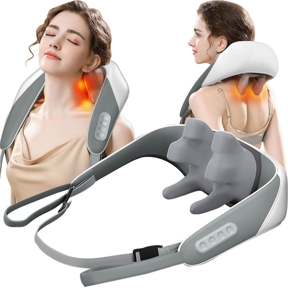 Shiatsu neck and shoulder massager: deep and relaxing