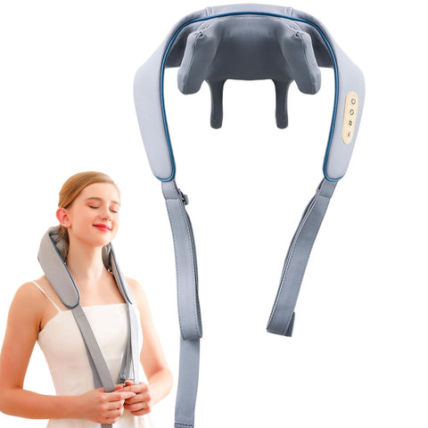 Shiatsu neck and shoulder massager: deep and relaxing