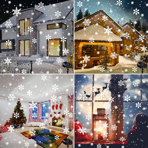 Christmas projector, External Christmas light projector, LED Christmas decoration