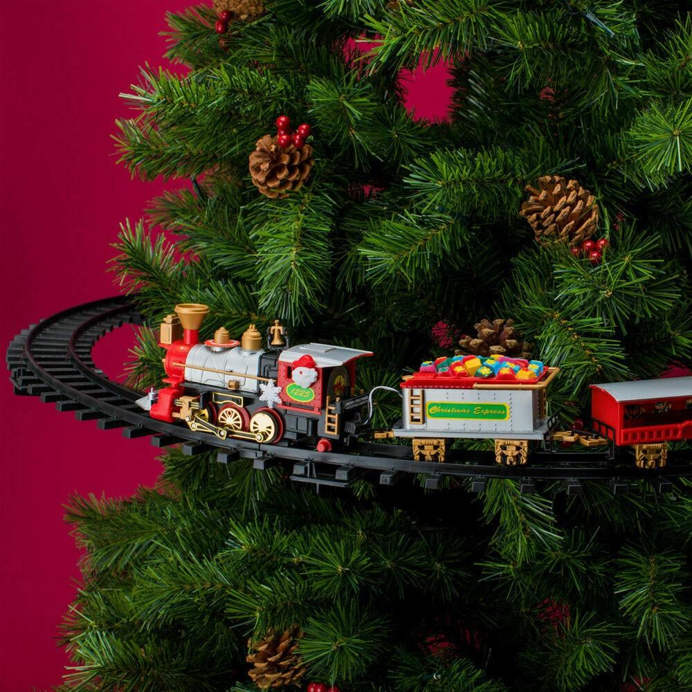 Christmas tree train, Santa Claus train