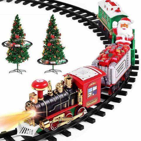 Christmas tree train, Santa Claus train