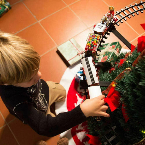 Christmas tree train, Santa Claus train