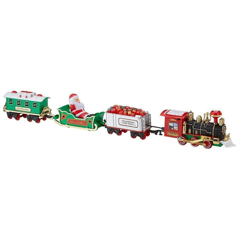 Christmas tree train, Santa Claus train