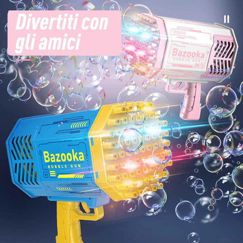 Bazooka Bubble pistola bolle di sapone