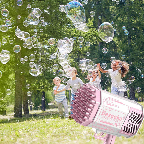 Bazooka Bubble gun soap bubbles