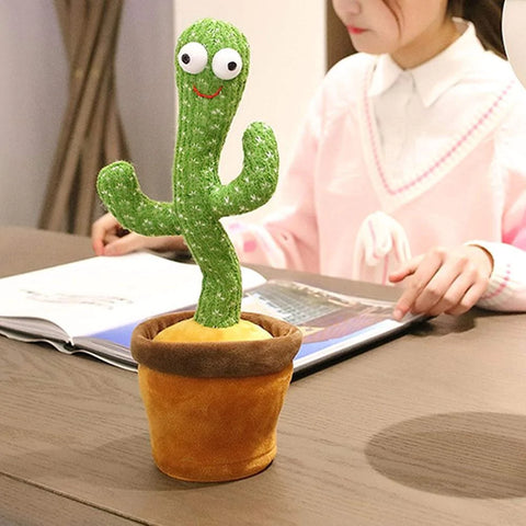 Cactus Dancer to the rhythm of music and repeats