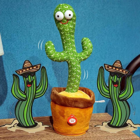 Cactus Dancer to the rhythm of music and repeats