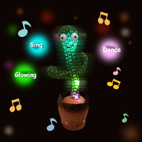 Cactus Dancer to the rhythm of music and repeats