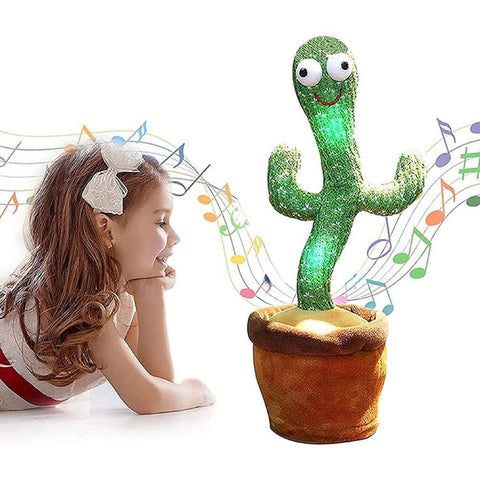 Cactus Dancer to the rhythm of music and repeats