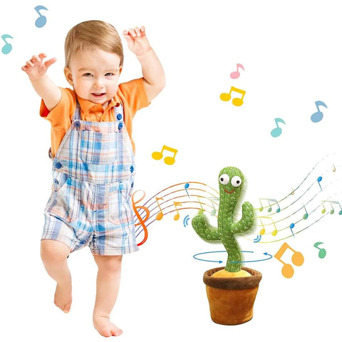 Cactus Dancer to the rhythm of music and repeats