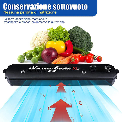 Professional vacuum machine for fresh food